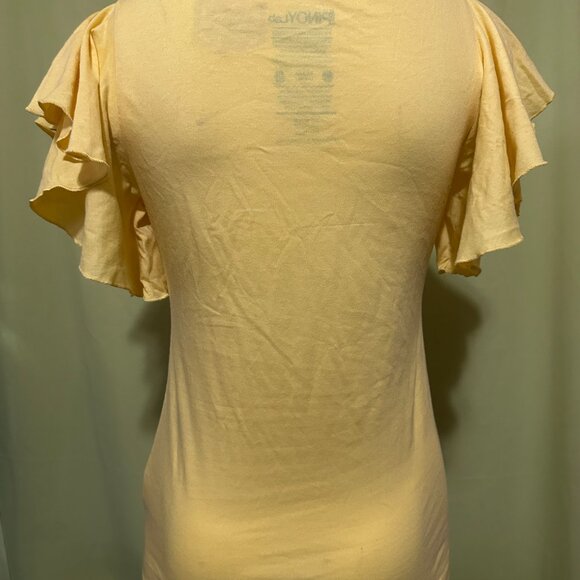 Yellow Green Philippines Design Women's T Shirt Size Medium Pinoy Lab - Picture 2 of 3